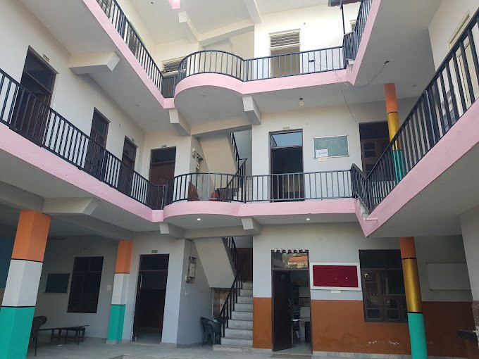 The S.K.S Public School building